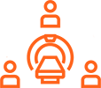Database-connection-with_user_icon